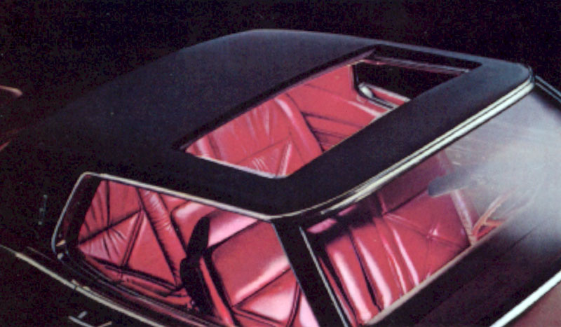 1971 Continental Mark III sun roof 