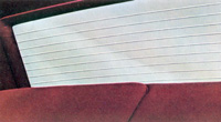 1975 Continental Mark IV - electric rear window defroster - optional 