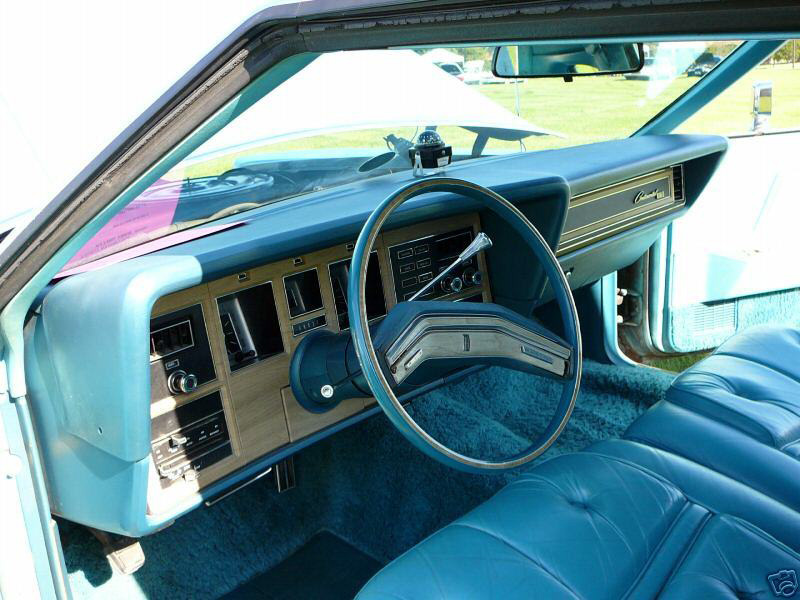 1976 Continental Mark IV Givenchy leather interior