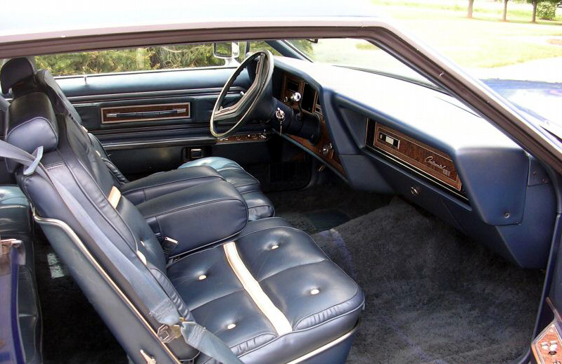 1976 Continental Mark IV Bill Blass leather interior