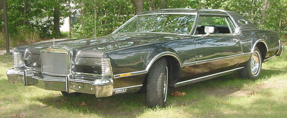 1976 Continental Mark IV Diamond Black Luxury Group 