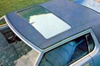 1976 Continental Mark IV - power glass moonroof - optional 