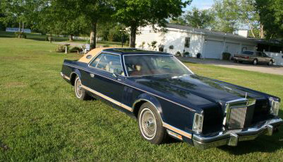 1977 Continental Mark V Bill Blass w/Landau vinyl roof