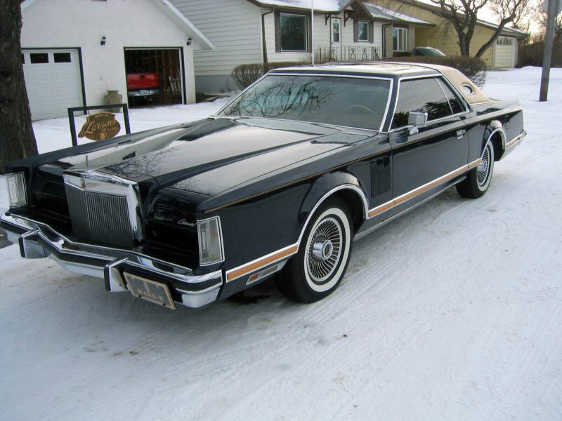 1977 Continental Mark V Bill Blass w/Landau vinyl roof 