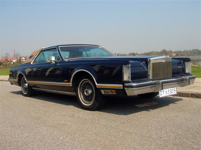 1977 Continental Mark V Bill Blass w/Landau vinyl roof 