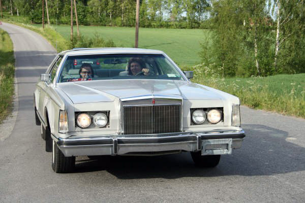 1977 Continental Mark V Cartier seen in Norway 