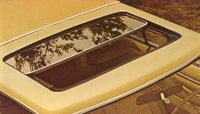 1977 Continental Mark V moonroof - optional 