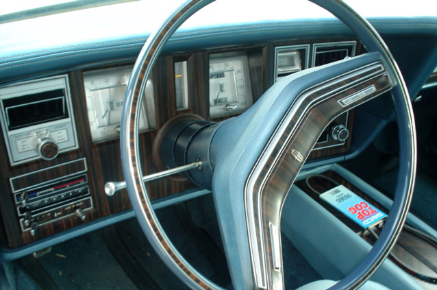 1978 Continental Mark V Diamond Jubilee Edition special wooden appliqués