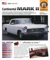 1956-57 Continental Mark II - IMP Brochure