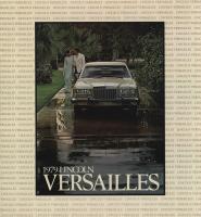 1979 Lincoln Versailles brochure / Prospekt