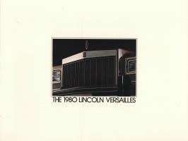 1980 Lincoln Versailles brochure / Prospekt