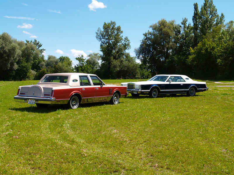 Chris' 1979 Continental Mark V Bill Blass and 1980 Continental Mark VI 