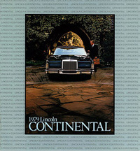 1979 Lincoln Continental Brochure